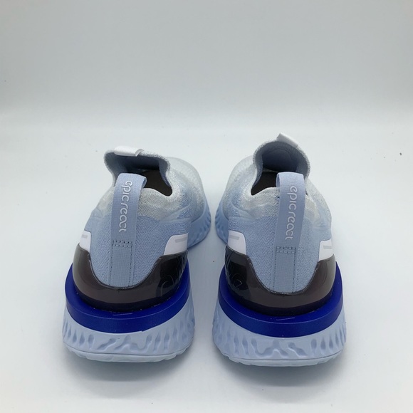 New Men’s Nike Epic Phantom React Flyknit Shoes Hydrogen Blue w/box BV0417-101 - Picture 6 of 6